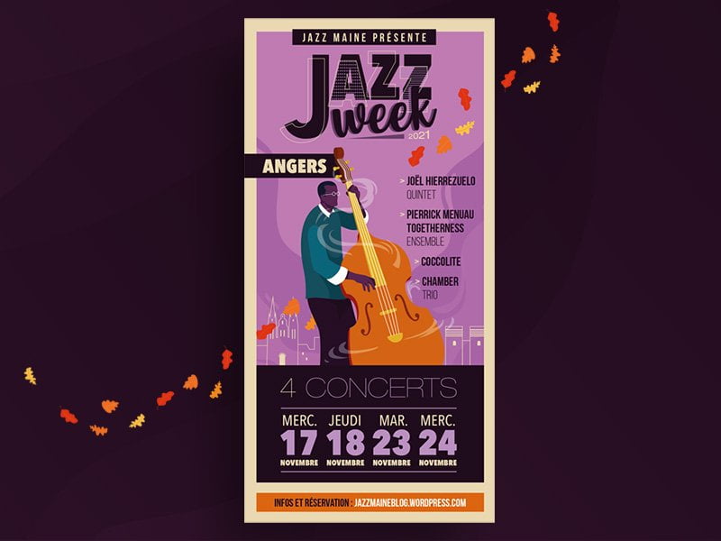 Flyer Jazz Week Angers